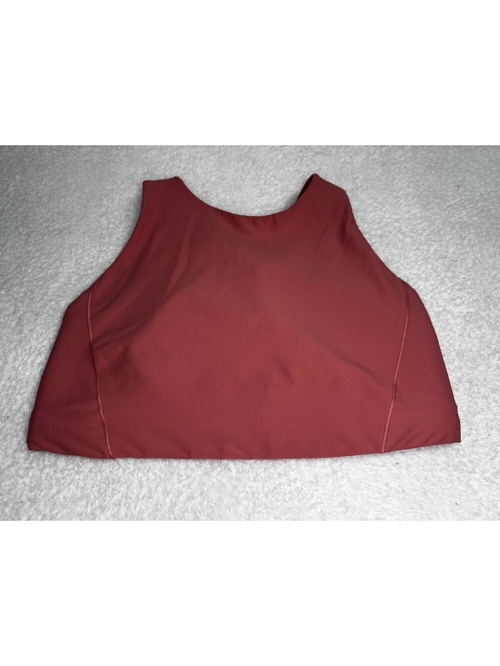 Athleta Flex Spacer High-Neck Sports Bra Terra Cotta D-DD XL